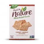 Crackers, Back to Nature Crispy Wheat Crackers